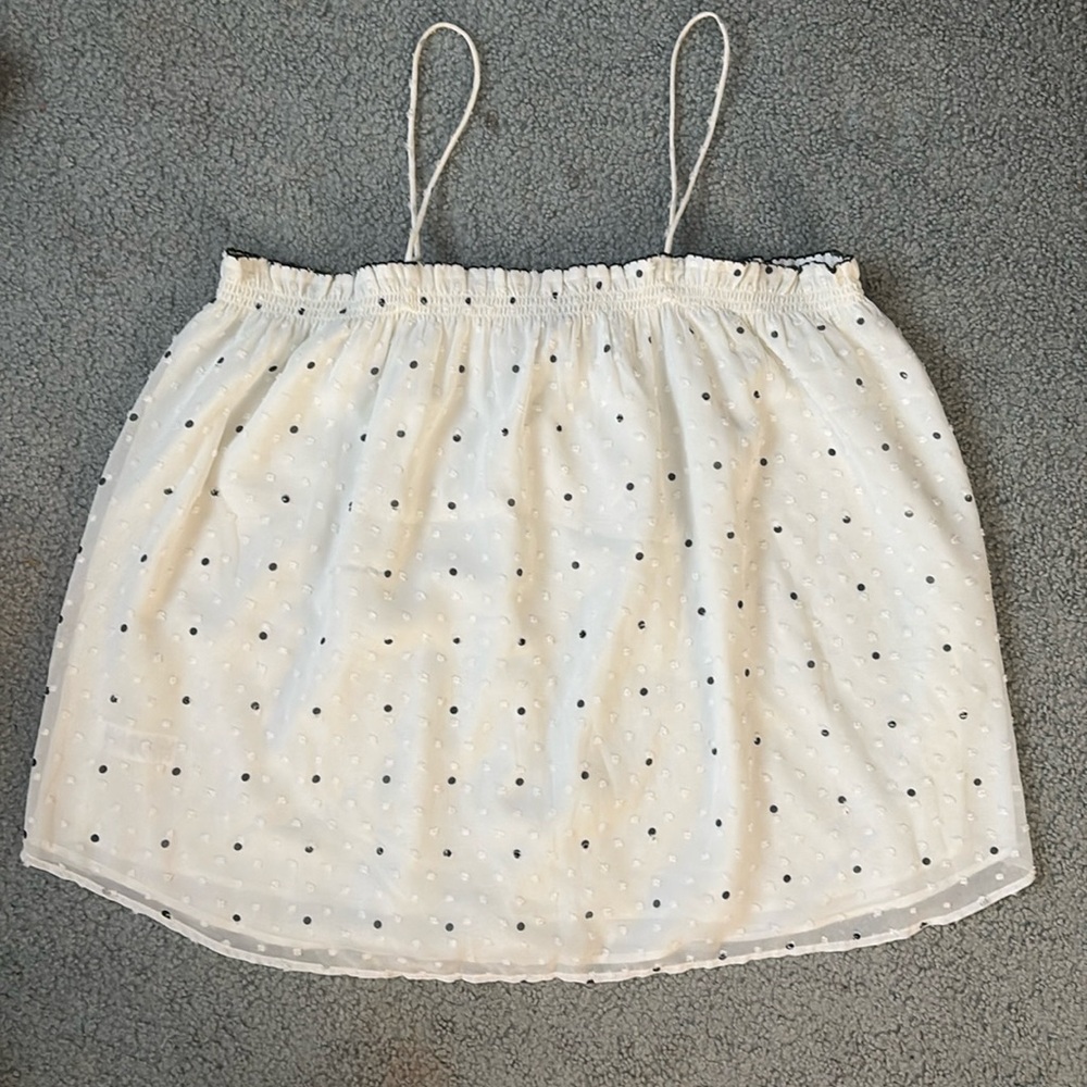 Polka dot blouse